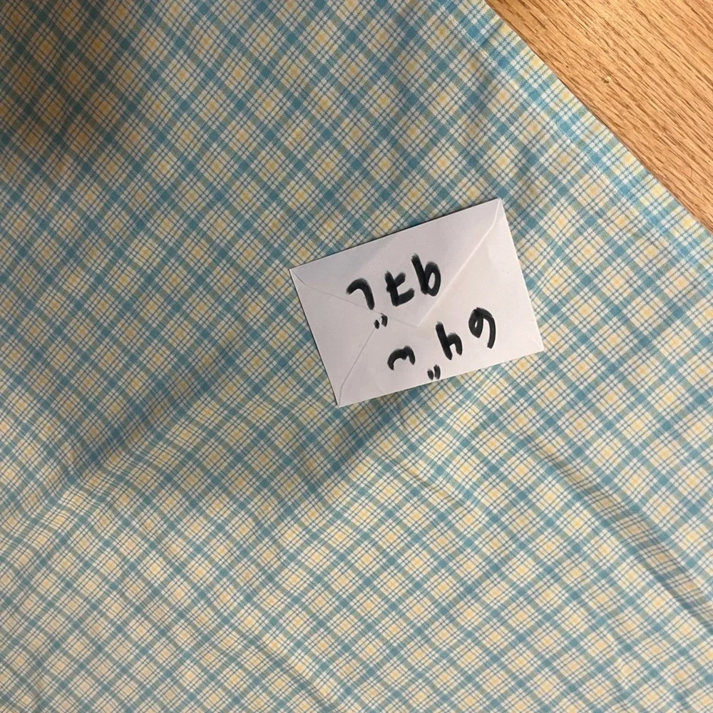 Vintage Westpoint Steven’s Plaid Flat Sheet/ fabric